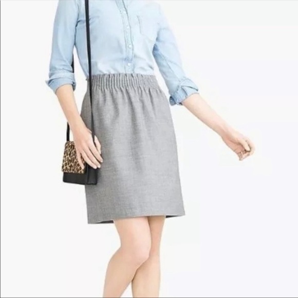 J. Crew Dresses & Skirts - J Crew wool blend sidewalk skirt with pockets